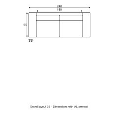 Grafu Grand 3 Seater Sofa Grafu Grand 3 Seater Sofa