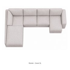 Grafu Grand Modular Sofa - Layout 3 Grafu Grand Modular Sofa - Layout 3