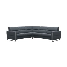 Stressless Fiona Corner Group, 2.5 Seats LHF, 2.5 Seats RHF, with Steel Arms in Leather Stressless Fiona Corner Group, 2.5 Seats LHF, 2.5 Seats RHF, with Steel Arms in Leather