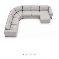 Grafu Grand Modular Sofa - Layout 23