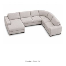 Grafu Grand Modular Sofa - Layout 24 Grafu Grand Modular Sofa - Layout 24
