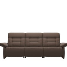 Stressless Mary 3 Seater Sofa with Upholstered Arms in Leather Stressless Mary 3 Seater Sofa with Upholstered Arms in Leather
