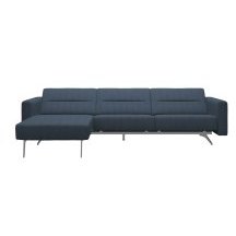 Stella 2.5 Seater with Large Longseat LHF, with Upholstered Arms in Fabric Stella 2.5 Seater with Large Longseat LHF, with Upholstered Arms in Fabric