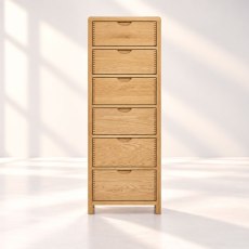 Ercol Bosco 6 Drawer Tall Chest Ercol Bosco 6 Drawer Tall Chest