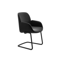 Stressless Bay Low Back Dining Chair with Arms and D400 Legs in Leather Stressless Bay Low Back Dining Chair with Arms and D400 Legs in Leather