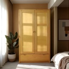 Ercol Bosco 2 Door Wardrobe