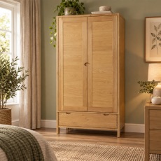 Ercol Bosco 2 Door Wardrobe Ercol Bosco 2 Door Wardrobe