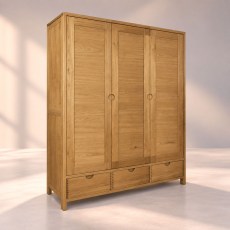 Ercol Bosco 3 Door Wardrobe Ercol Bosco 3 Door Wardrobe