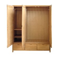 Ercol Bosco 3 Door Wardrobe