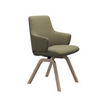 Laurel Large Low Back Dining Chair with Arms and D200 Legs in Fabric