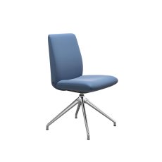 Stressless Laurel Large Low Back Dining Chair with D350 Legs in Leather Stressless Laurel Large Low Back Dining Chair with D350 Legs in Leather