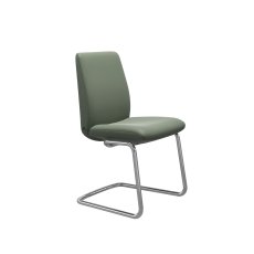 Stressless Laurel Large Low Back Dining Chair with D400 Legs in Leather Stressless Laurel Large Low Back Dining Chair with D400 Legs in Leather
