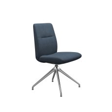 Stressless Mint Low Back Dining Chair with D350 Legs in Fabric Stressless Mint Low Back Dining Chair with D350 Legs in Fabric