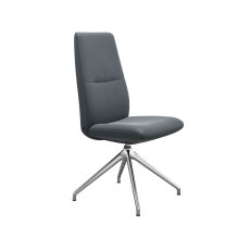 Stressless Mint High Back Dining Chair with D350 Legs in Leather Stressless Mint High Back Dining Chair with D350 Legs in Leather