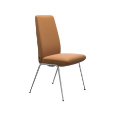 Stressless Vanilla High Back Dining Chair with D300 Legs in Leather Stressless Vanilla High Back Dining Chair with D300 Legs in Leather