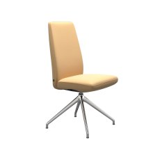 Stressless Vanilla High Back Dining Chair with D350 Legs in Leather Stressless Vanilla High Back Dining Chair with D350 Legs in Leather