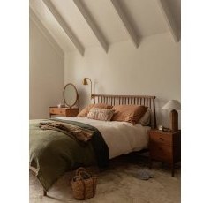 Ercol Salina King Spindle Headboard Bed Ercol Salina King Spindle Headboard Bed