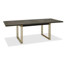 Athena Fumed Oak 6-8 Extension Dining Table Athena Fumed Oak 6-8 Extension Dining Table