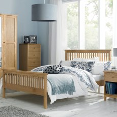 Atlanta Oak 135cm Headboard