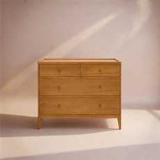 Ercol Salina 4 Drawer Wide Chest