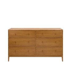 Ercol Salina 6 Drawer Wide Chest