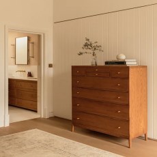 Ercol Salina 8 Drawer Tall Chest Ercol Salina 8 Drawer Tall Chest
