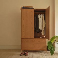Ercol Salina 2 Door Wardrobe Ercol Salina 2 Door Wardrobe