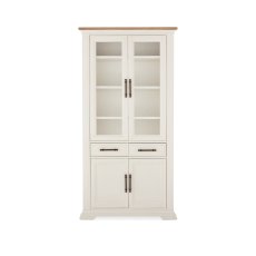 Belgrave Two Tone Display Cabinet