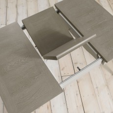 Bergen Grey Washed Oak & Soft Grey 2-4 Extension Table