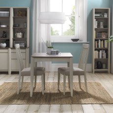 Bergen Grey Washed Oak & Soft Grey 4-6 Extension Table
