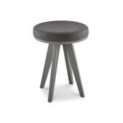 Brunel Scandi Oak & Dark Grey Stool - Cold Steel Brunel Scandi Oak & Dark Grey Stool - Cold Steel