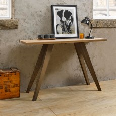 Cadell Aged Oak Console Table