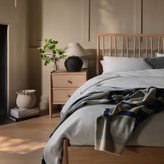 Ercol Winslow 2 Drawer Bedside Chest Ercol Winslow 2 Drawer Bedside Chest