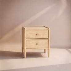 Ercol Winslow 2 Drawer Bedside Chest Ercol Winslow 2 Drawer Bedside Chest
