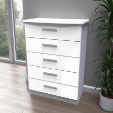 Knightsbridge 5 Drawer Chest Knightsbridge 5 Drawer Chest