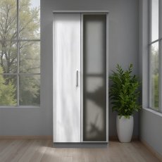 Knightsbridge 2ft6 Mirror Robe Knightsbridge 2ft6 Mirror Robe