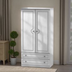 Pembroke 3ft 2 Drawer Robe
