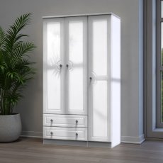 Pembroke Triple 2 Drawer Robe