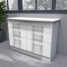 Sherwood 6 Drawer Midi Chest Sherwood 6 Drawer Midi Chest