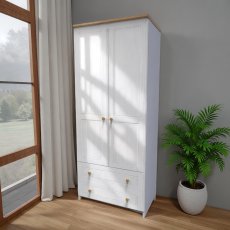 Warwick 2ft6 2 Drawer Robe Warwick 2ft6 2 Drawer Robe