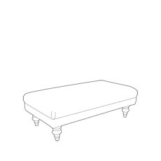 Westbridge Traditional Stool in Fabric Westbridge Traditional Stool in Fabric