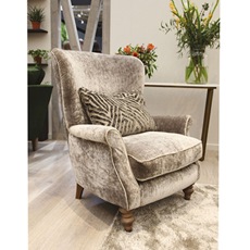 Wing Chair Non-Buttoned in Fabric Wing Chair Non-Buttoned in Fabric