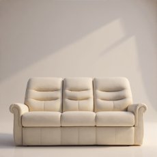 G Plan Holmes Small 3 Seater Sofa in Leather