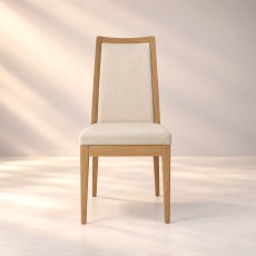 Ercol Romana Padded Back Dining Chair in Fabric Ercol Romana Padded Back Dining Chair in Fabric