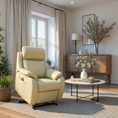 G Plan Kingsbury Dual Elevate Chair in Leather G Plan Kingsbury Dual Elevate Chair in Leather