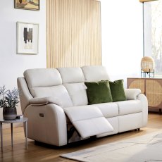 G Plan Kingsbury 3 Seater Double Recliner in Leather G Plan Kingsbury 3 Seater Double Recliner in Leather