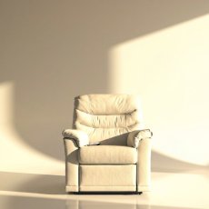 Malvern Small Dual Elevate Chair in Leather