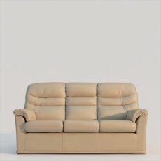 G Plan Malvern 3 Seater (3 Cushion) Sofa in Leather