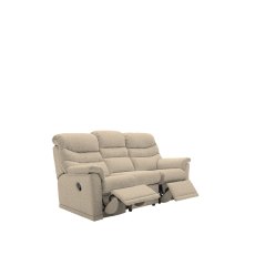 G Plan Malvern 3 Seater (3 Cushion) Double Recliner in Fabric