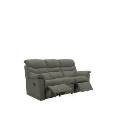G Plan Malvern 3 Seater (3 Cushion) Double Recliner in Leather